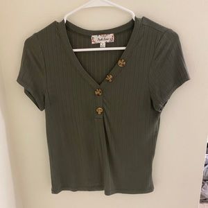 Olive Green Shirt